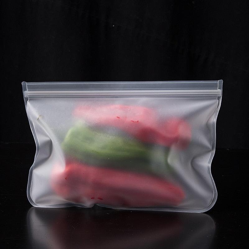 Bolsa Hermética con Cierre Organizador de Alimentos